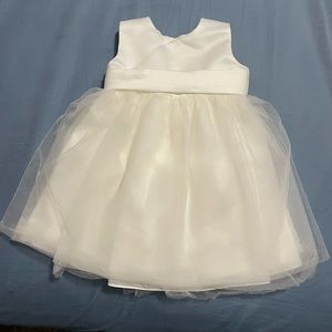 David’s Bridal, Girls 24 month dress (light ivory color)